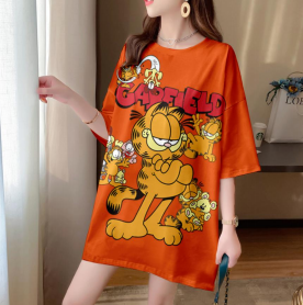 Camison Oversided de dibujos animados