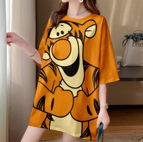 Camison Oversided de dibujos animados