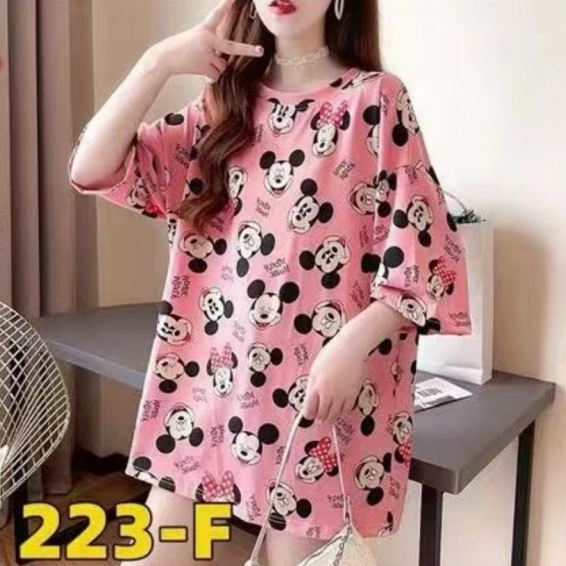 Camison Oversided de dibujos animados