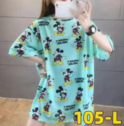 Camison Oversided de dibujos animados