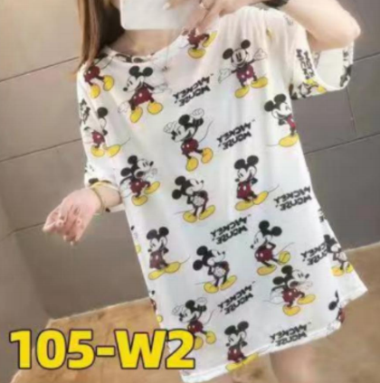 Camison Oversided de dibujos animados