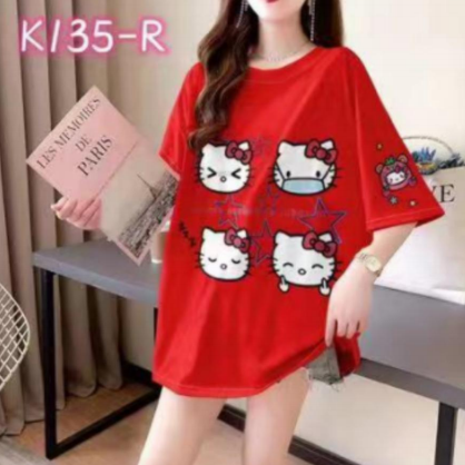 Camison Oversided de dibujos animados