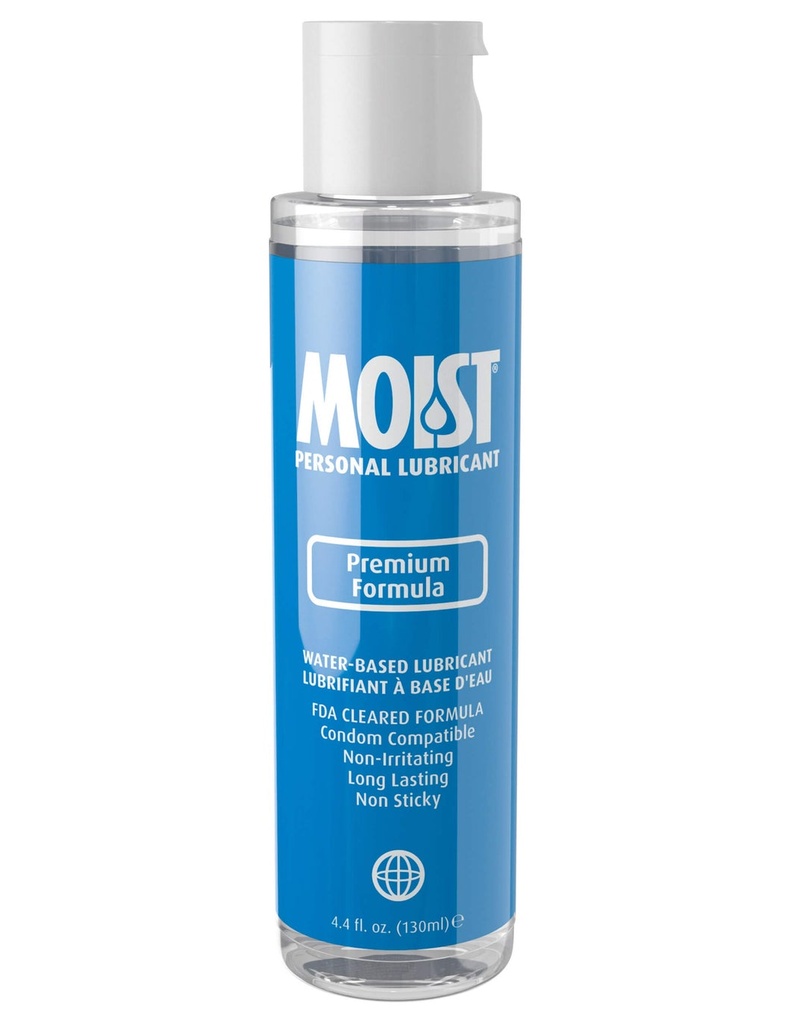 Moist Premium Formula Water-Based Personal Lubricant - 4.4oz