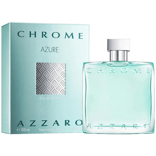 AZZARO CHROME AZURE MEN 3.4 OZ EDT SP