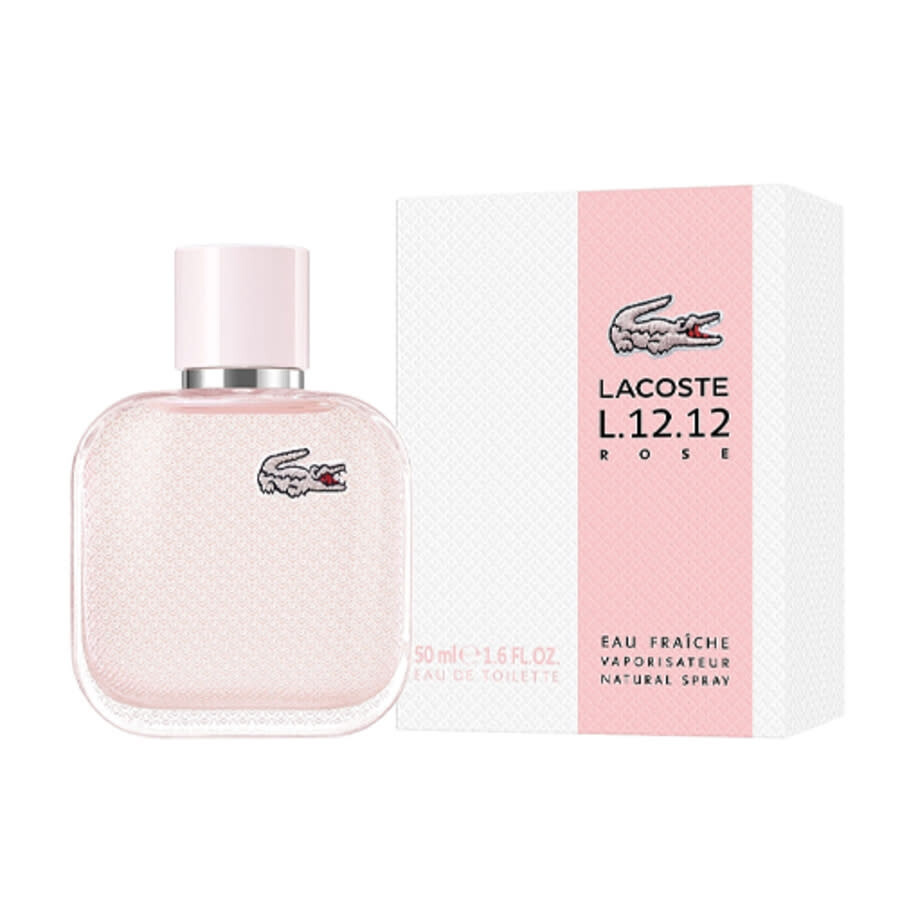 LACOSTE L.12.12 ROSE EAU FRAICHE WOMEN  3.4 OZ EDT SP
