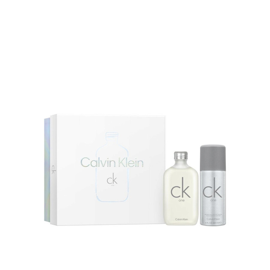 SET CALVIN KLEIN ONE UNISEX (2 PC ) 3.3 OZ EDT SP/ 6.0 OZ DEODORANT