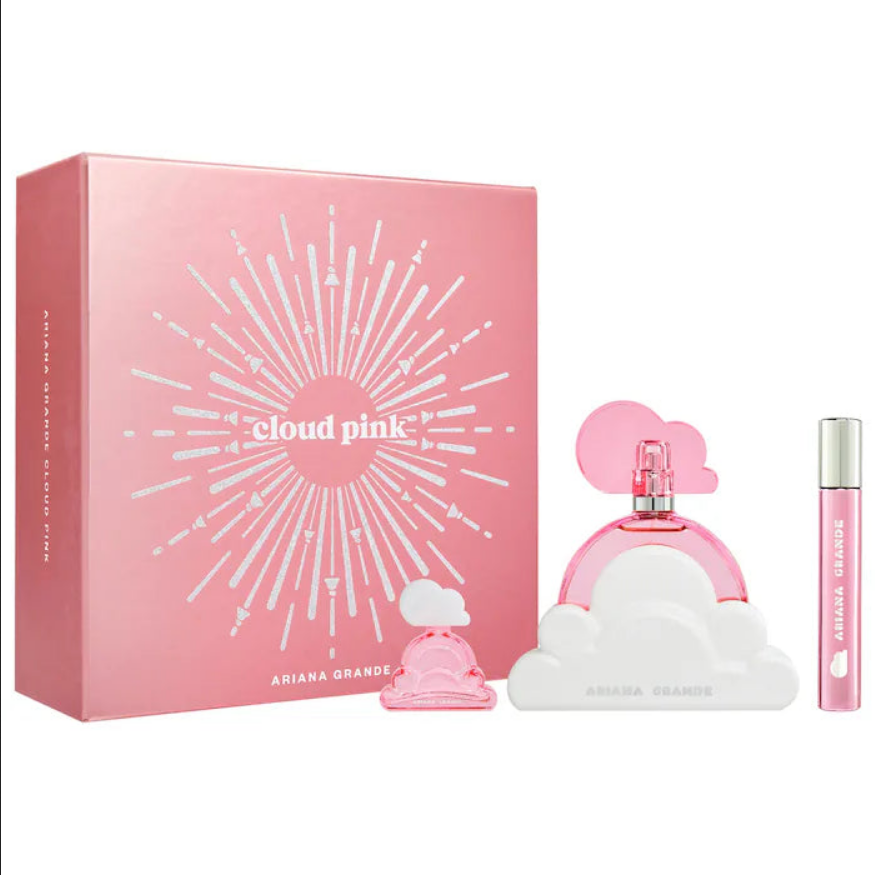 ARIANA GRANDE CLOUD PINK SET 3p 3.4oz W EDP SP
