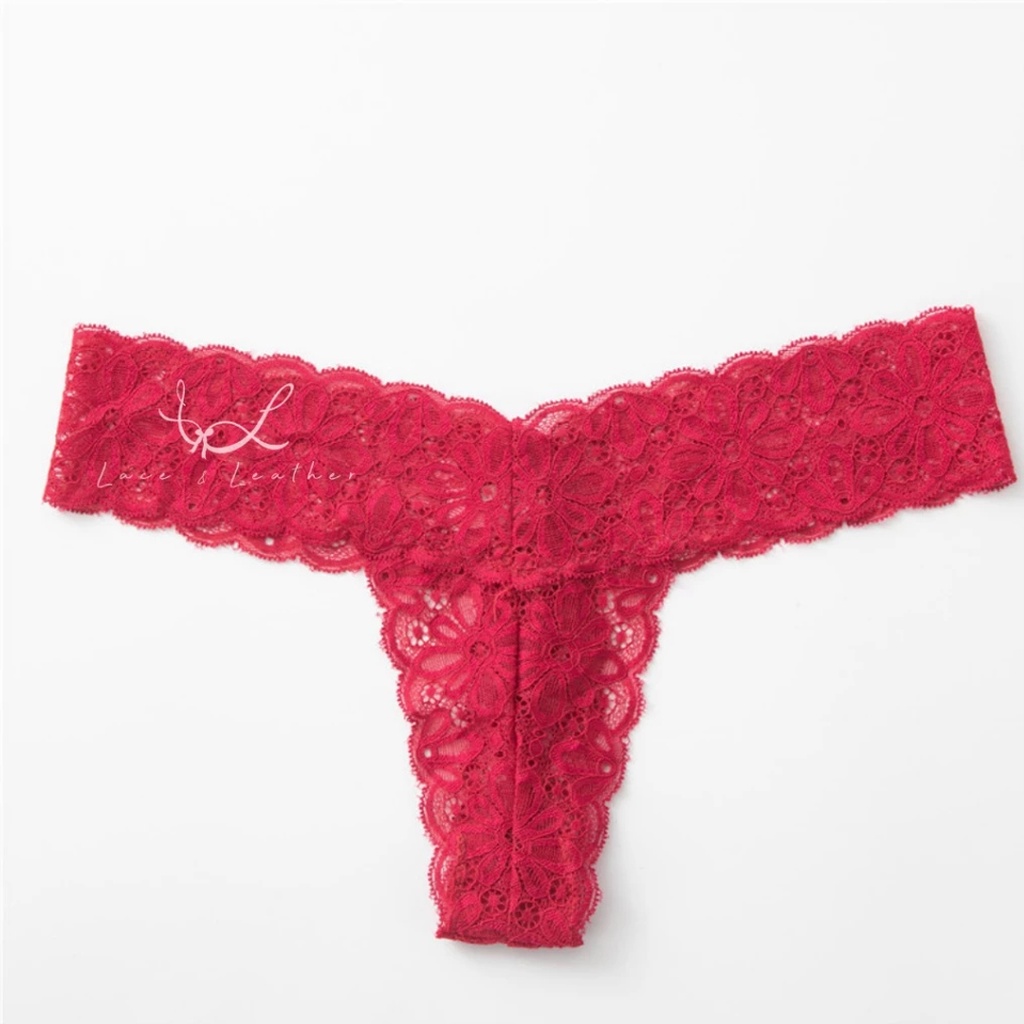 Tanga de encaje