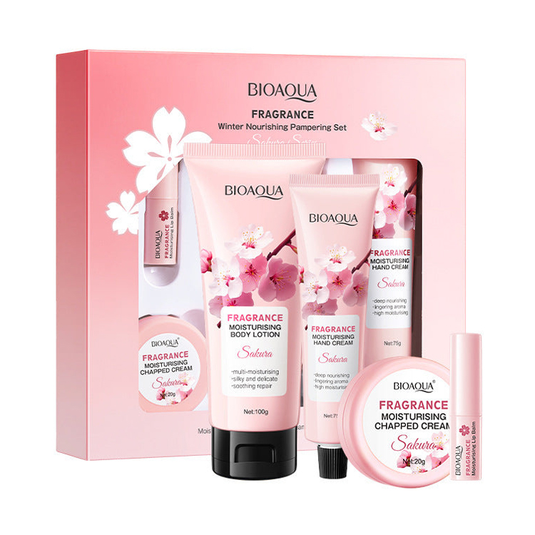 Set de Regalo Sakura Series Winter Nourishing Pampering de BIOAQUA