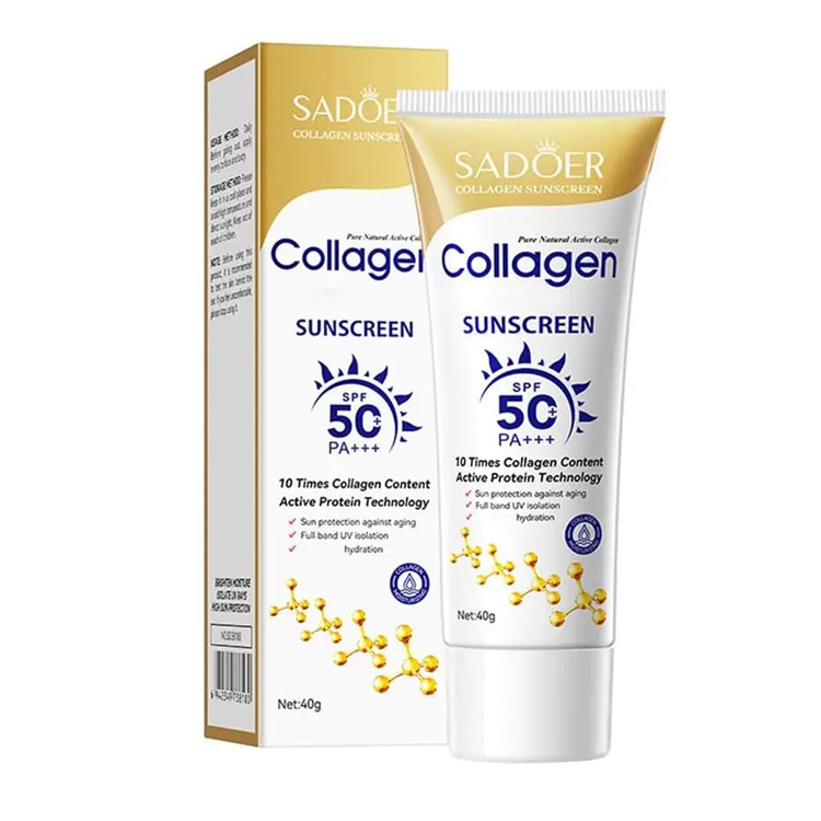 Crema Protectora Solar con Colágeno de SADOER