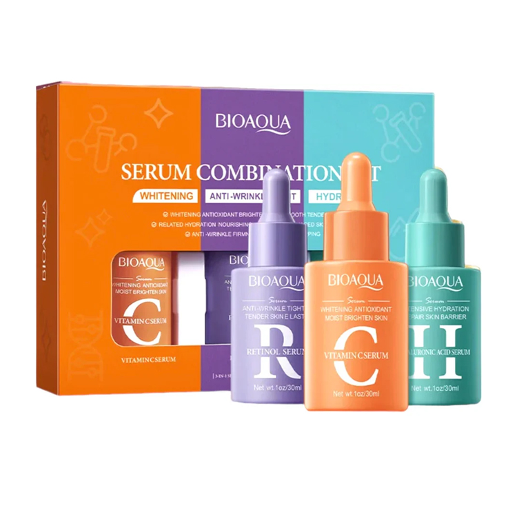 Set Combinado de Sérums Faciales "3 en 1" de BIOAQUA