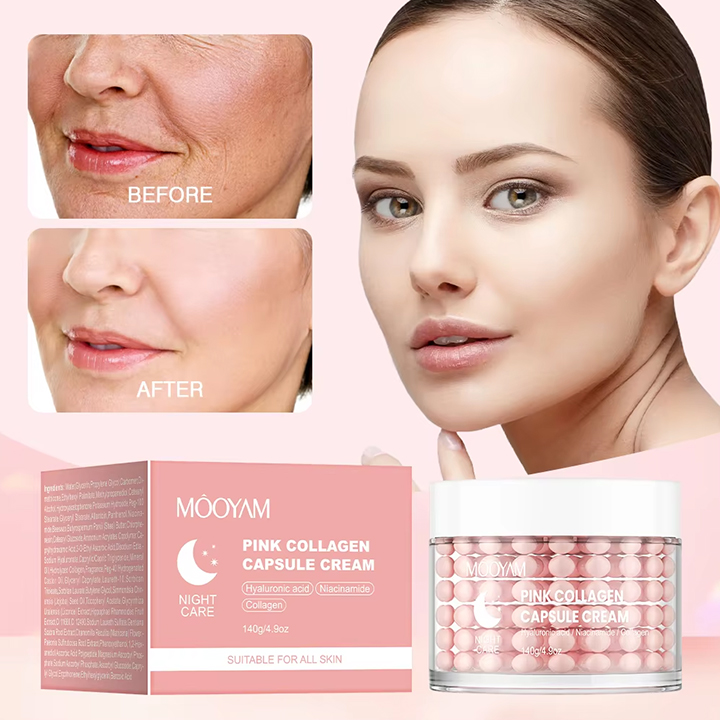 Mooyam Pink Collagen Capsule Cream 140g