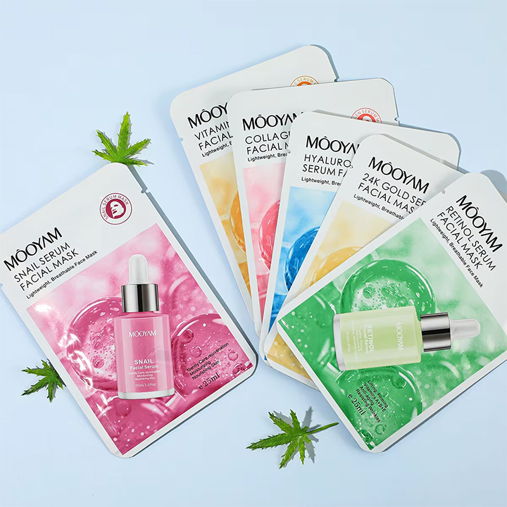 mascarilla facial en hoja Mooyam 25ml