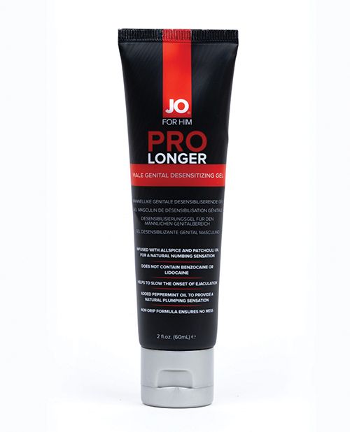 JO Prolonger Gel - Benzocaine Free Desensitizer 2 oz
