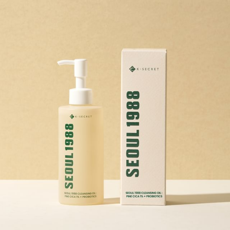 KSECRET SEOUL 1988 Cleansing Oil : Pine Cica 1% + Probiotics [200ml]