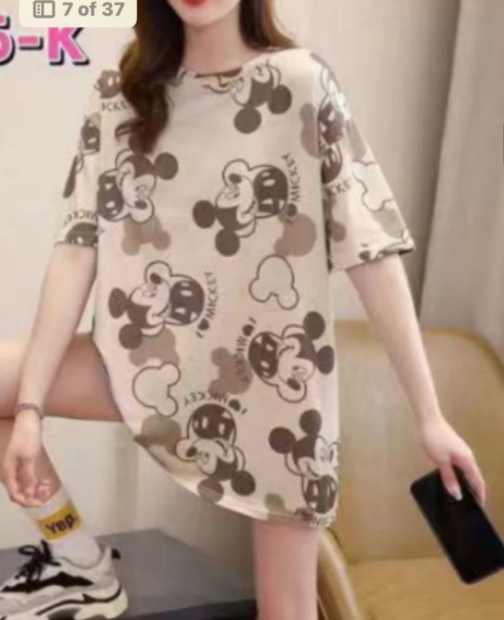 Camison oversized unitalla