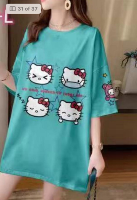 Camison oversized unitalla