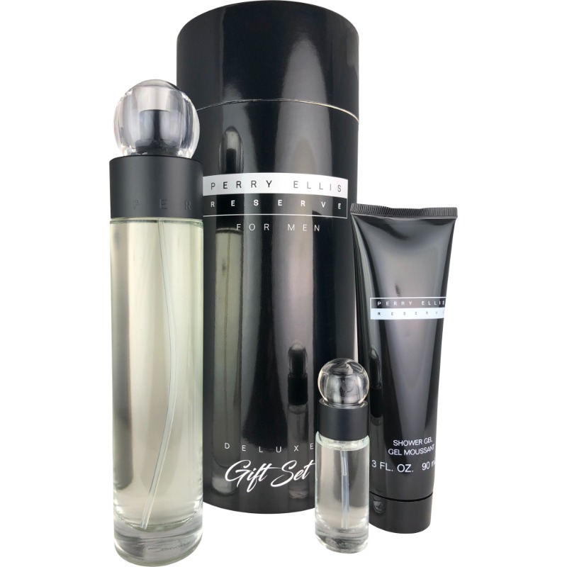 Perry Ellis Reserve Deluxe Gift Set 3Pc EDT