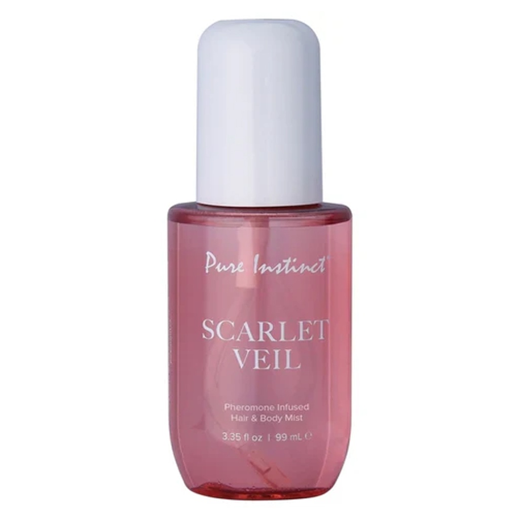Pure Instinct Pheromone Hair &amp; Body Mist Scarlet Veil - 3.35 oz