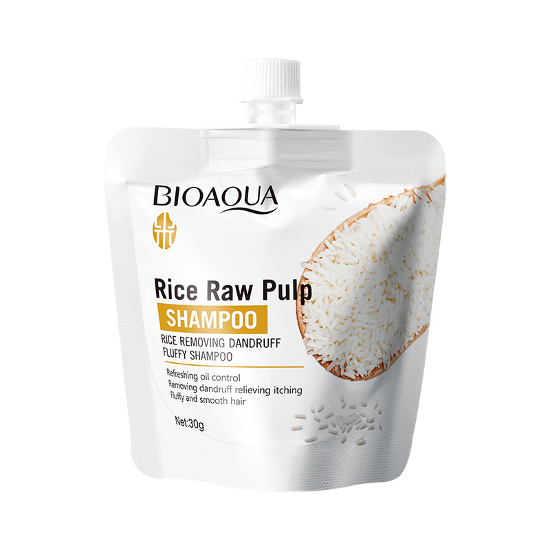 Bioaqua Rice Raw Pulp Hair Shampoo 30g