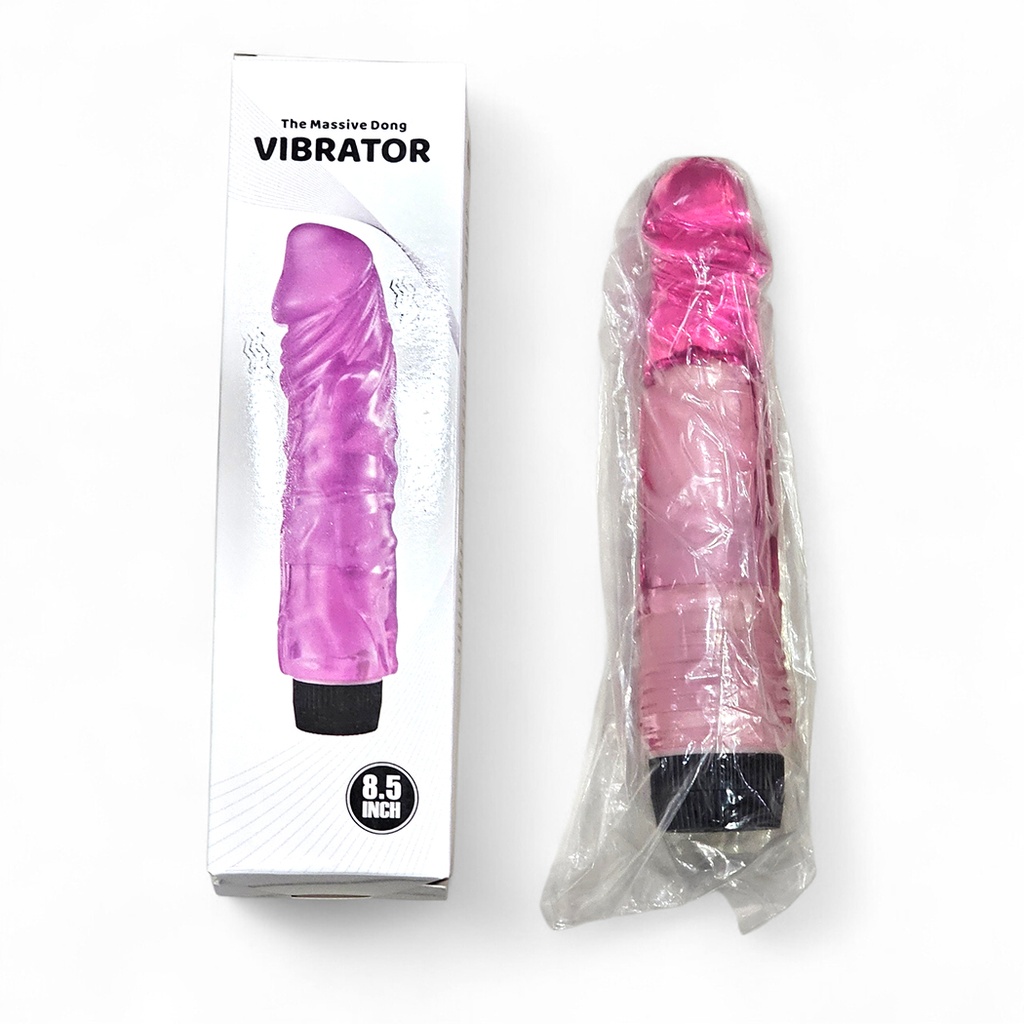 Dildo vibrador multivelocidad  8.5 pulg