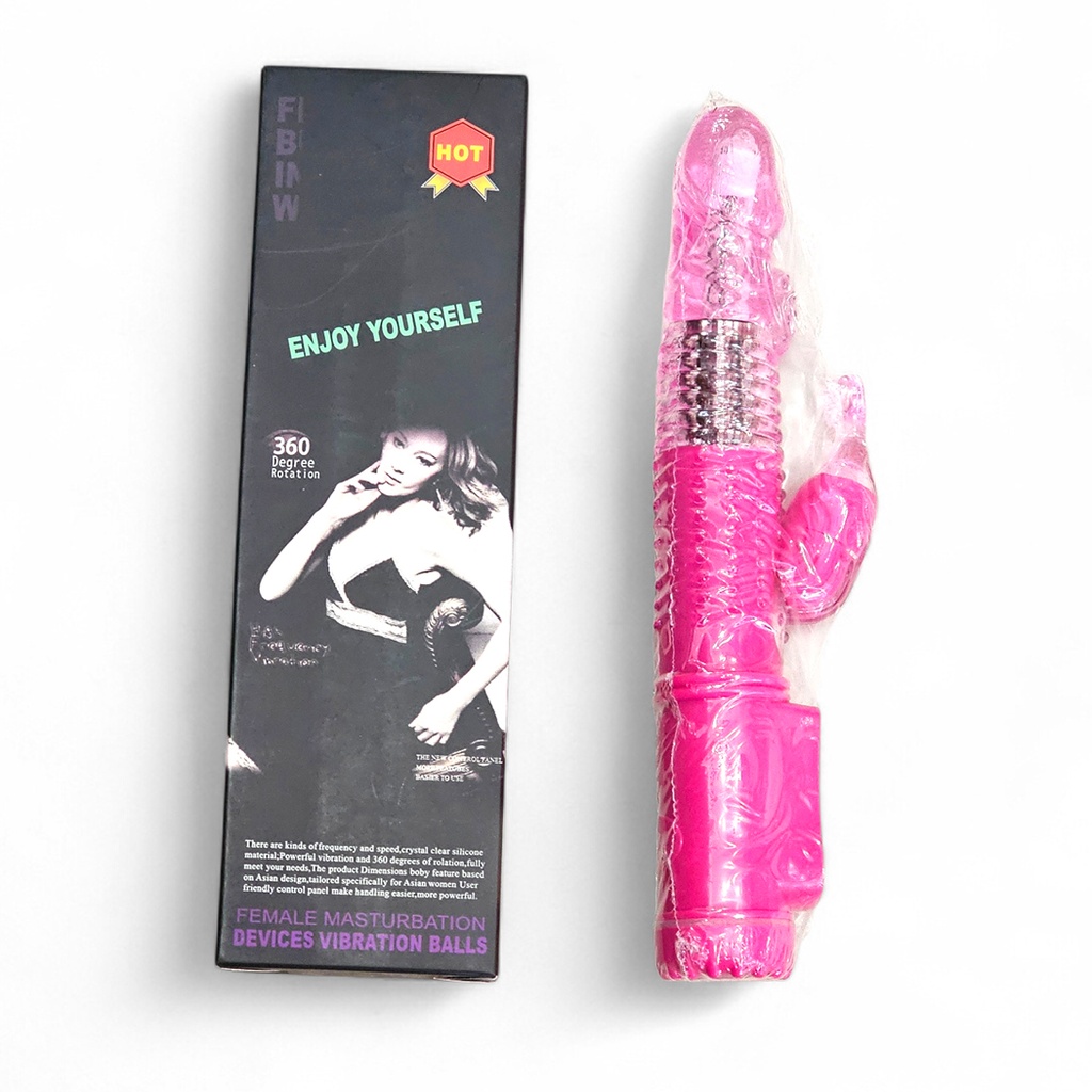 Vibrador estimulante en forma de conejo para el clictoris