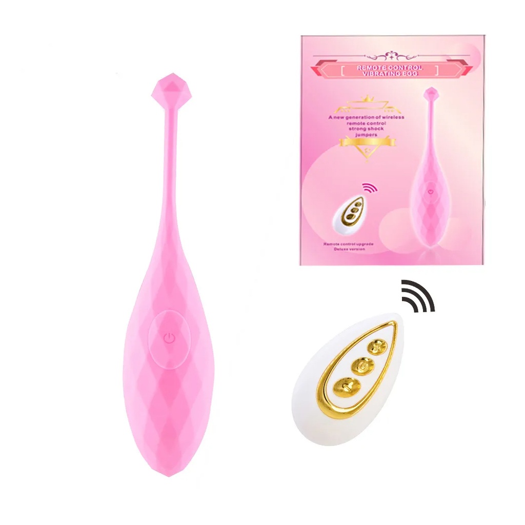 Vibrador en forma de huevo con control remoto
