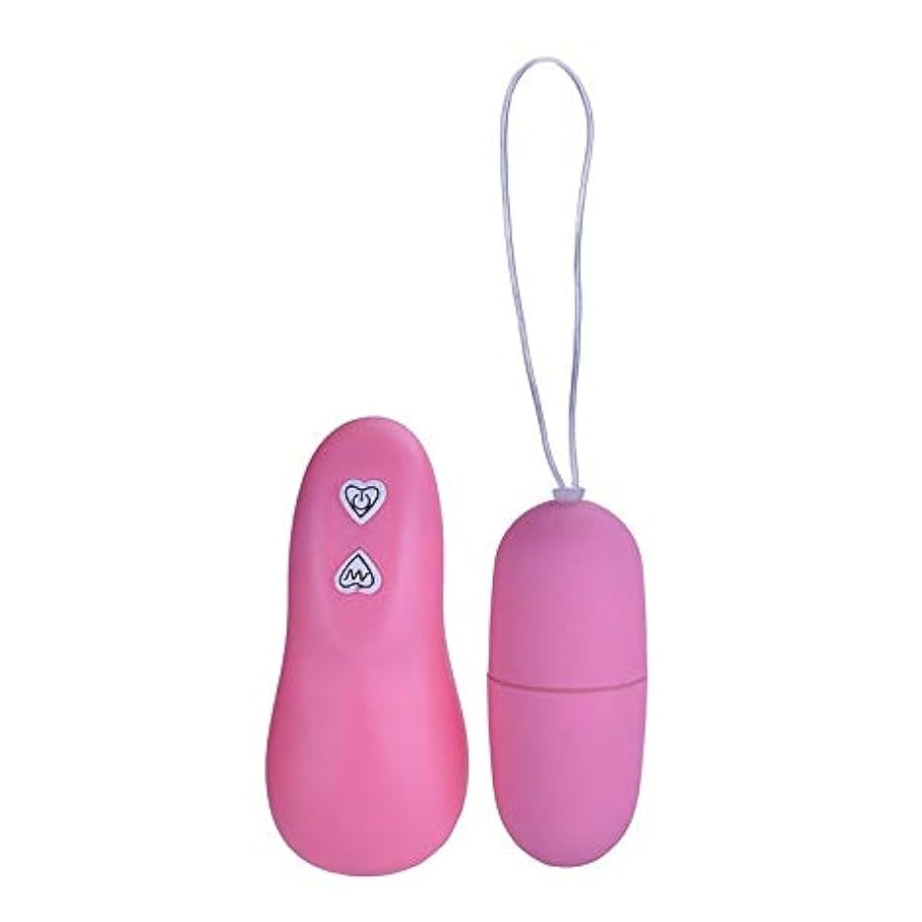 Vibrador en forma de huevo con control remoto