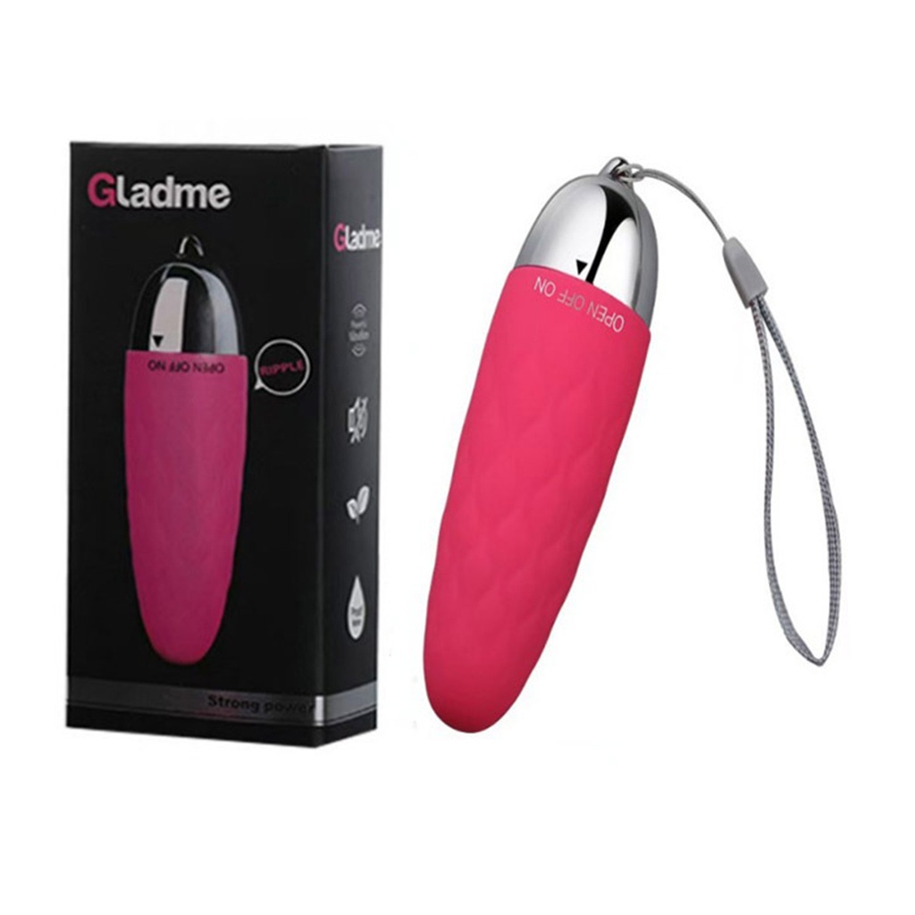 Vibrador en forma de huevo de silicona