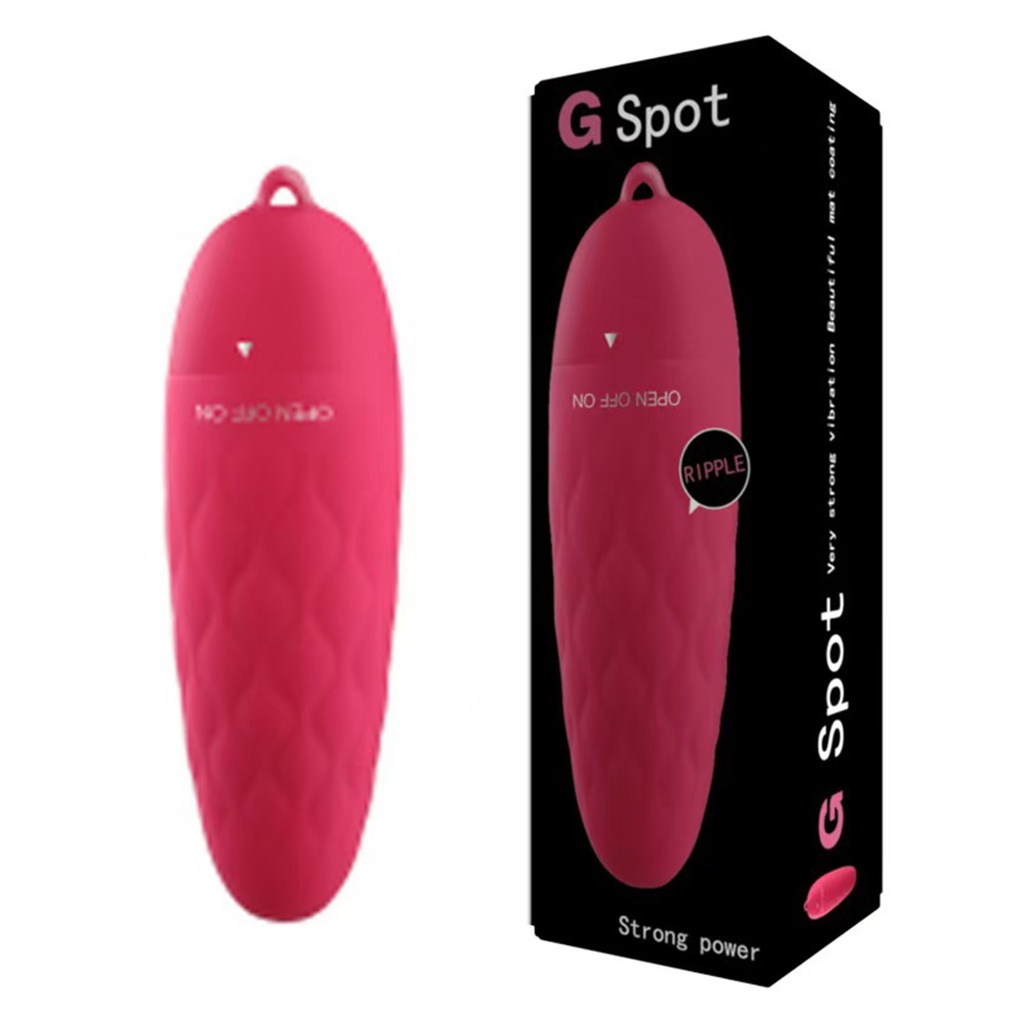 Vibrador en forma de huevo de silicona