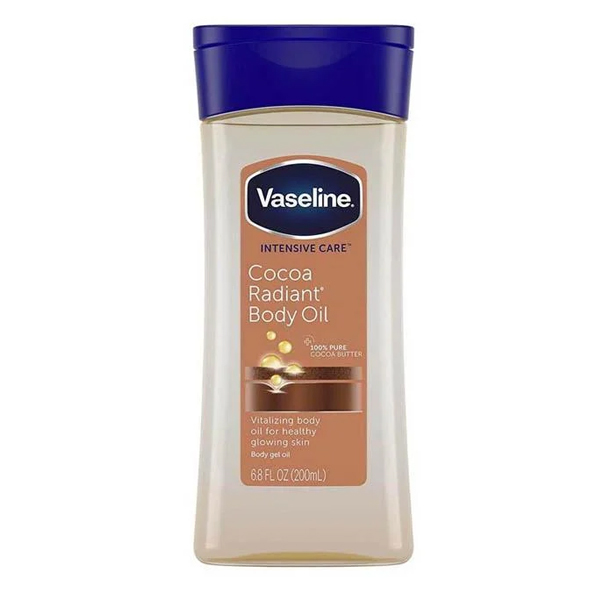 Vaseline cocoa radiant body oil 6.8 fl oz 200ml