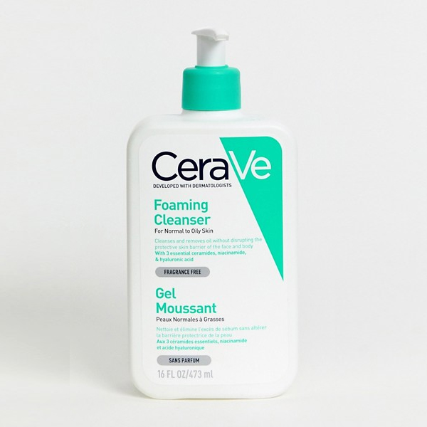 CeraVe foaming cleanser 16 fl oz/473 ml