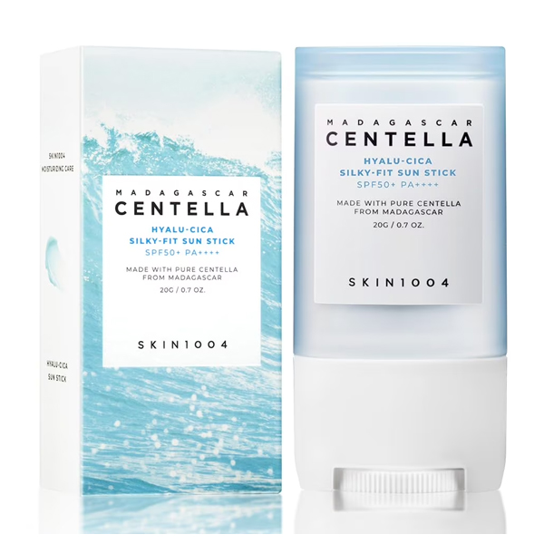 Madagascar centella hyalu-cica silky-fit sun stick skin1004 20g/0.27 oz