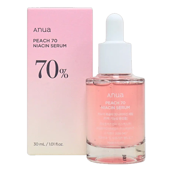Anua peach 70 niacin serum 70% 30 ml/1.01 fl.oz
