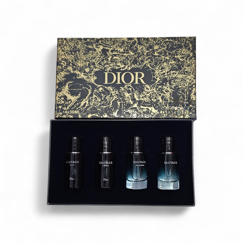 Dior sauvage set mini 4 perfumes 30ml fl.oz
