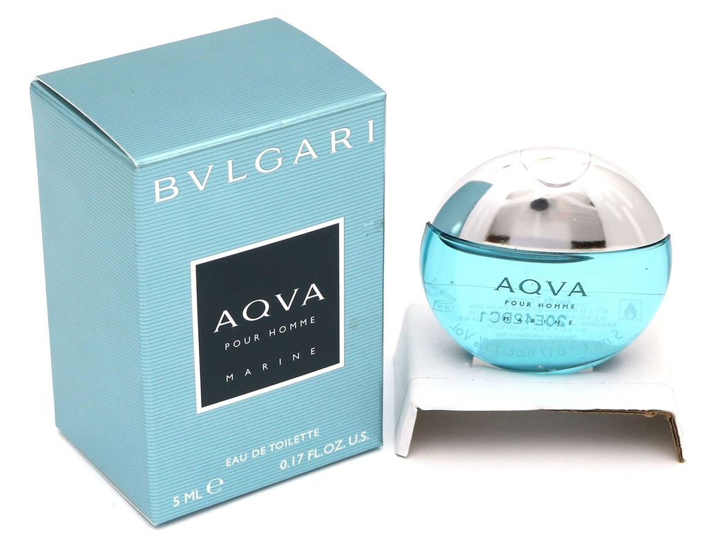 Bvlgari aqva marine EDT 5ml 0.17 fl.oz RP