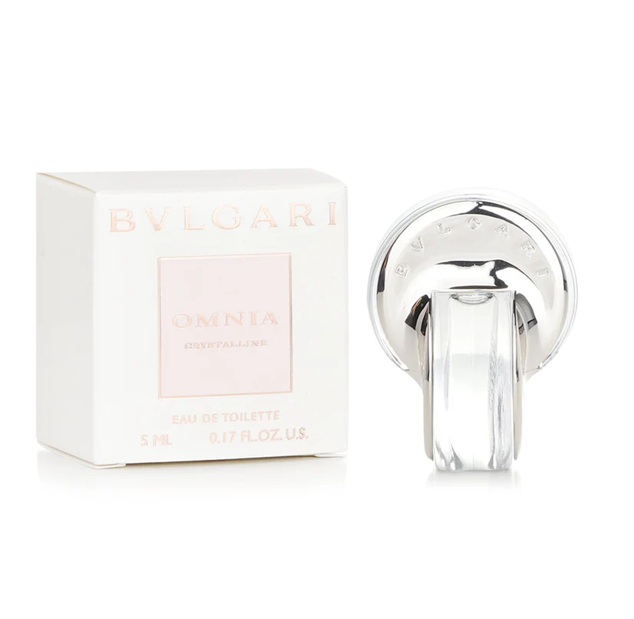 Bvlgari omnia crystaline EDT 5ml 0.17 fl.oz RP