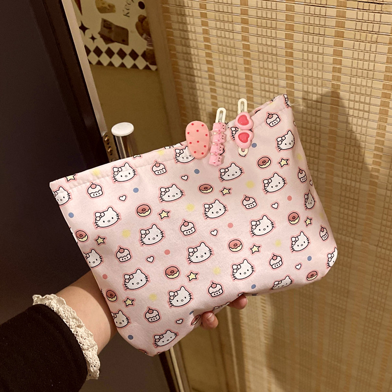 Bolso portátil para lápiz labial y maquillaje.