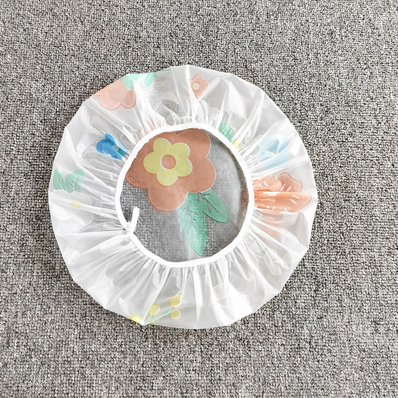 Gorro de baño de flores