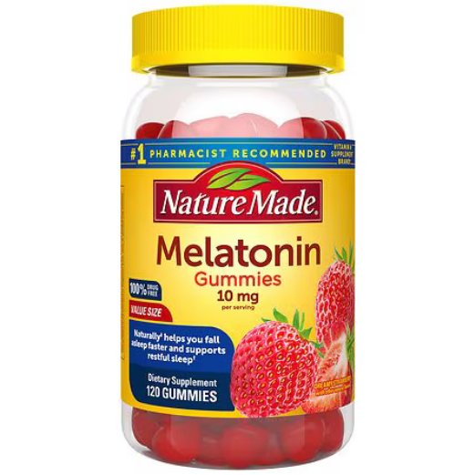 Nature Made Melatonin 10 mg Gummies, 120.0 ea