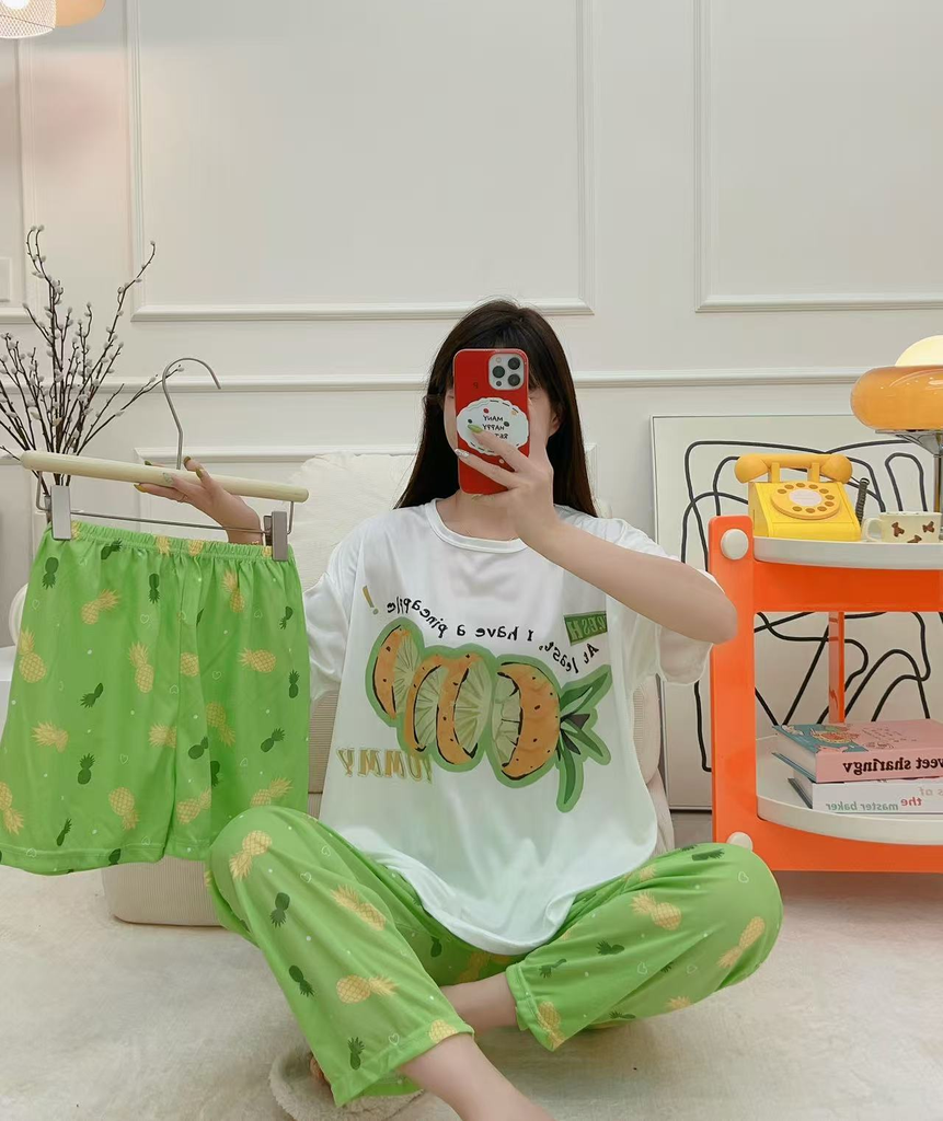 Pijama set Sensuel 3 piezas