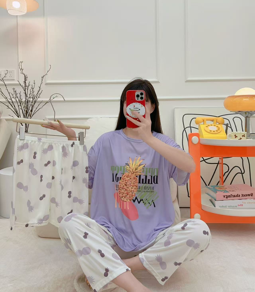 Pijama set Sensuel 3 piezas