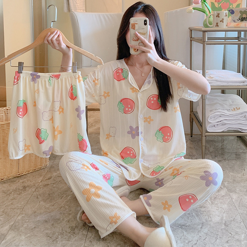 Pijama set Sensuel 3 piezas