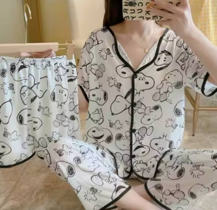 Pijama set Sensuel 3 piezas