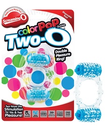 [817483011009] Screaming O Color Pop Quickie Two-O - Blue