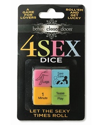 [685634102414] Behind Closed Doors 4 Sex Dice Game