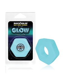 [6768903846920] Rock Solid Glow in the Dark The Cog Ring - Blue