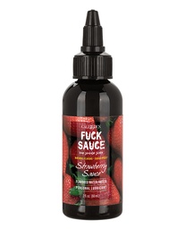 [716770099808] Fuck Sauce Flavored Water Based Personal Lubricant - 2 oz Strawberry