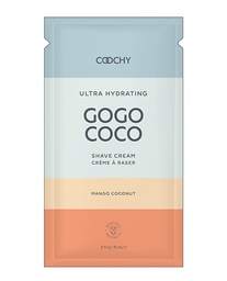 COOCHY Ultra Hydrating Shave Cream Foil - .35 oz Mango Coconut
