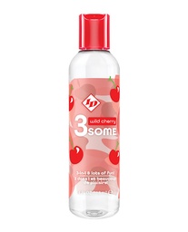 [761236902819] ID 3some 3 in 1 Lubricant - 4 oz Wild Cherry